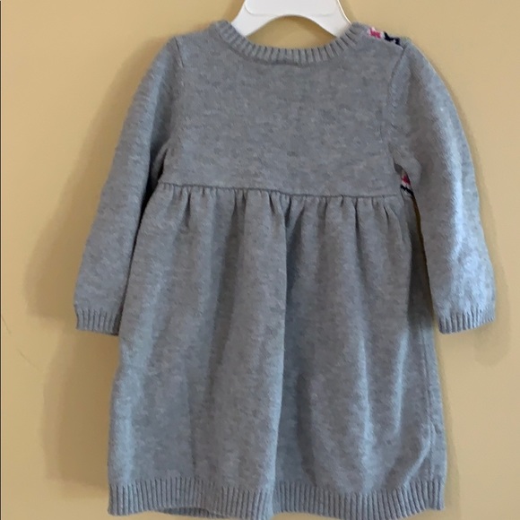 Girls Carter sweater dress 12M fall/Christmas - Picture 2 of 7